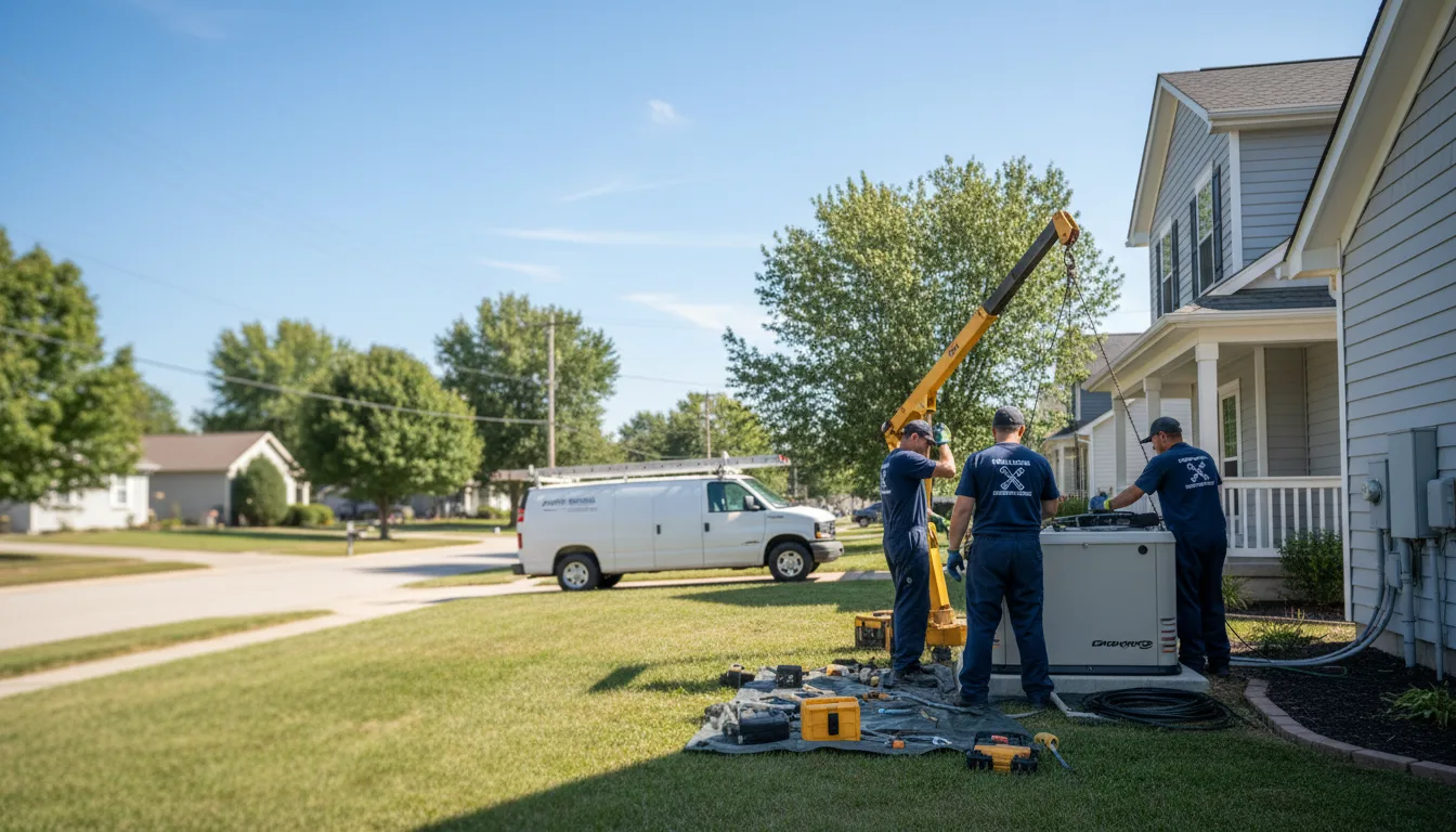 Generator Installation in Whitewater, KS near me